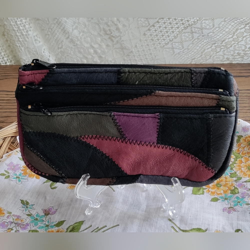 Y2K Leather Patchwork